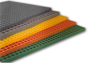 Fiberglass molded gratings