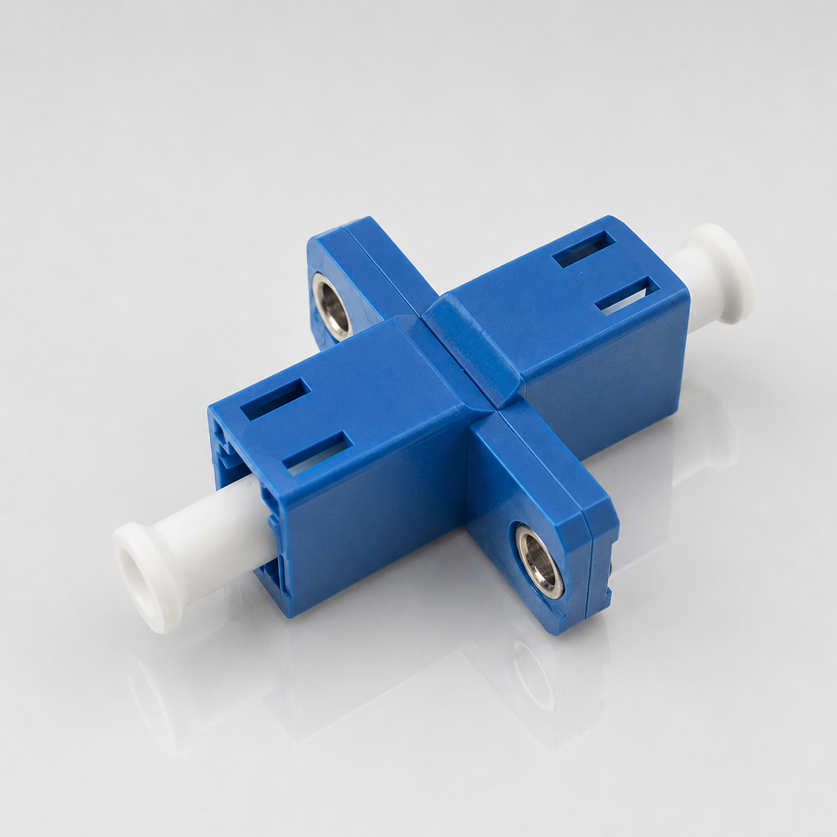 LC SX SC type adaptor with flange