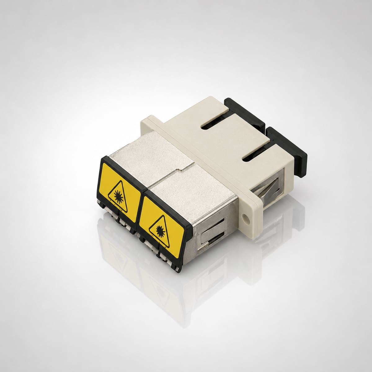 SC DX Metal Avoid Laser Adaptor With Flange Beige