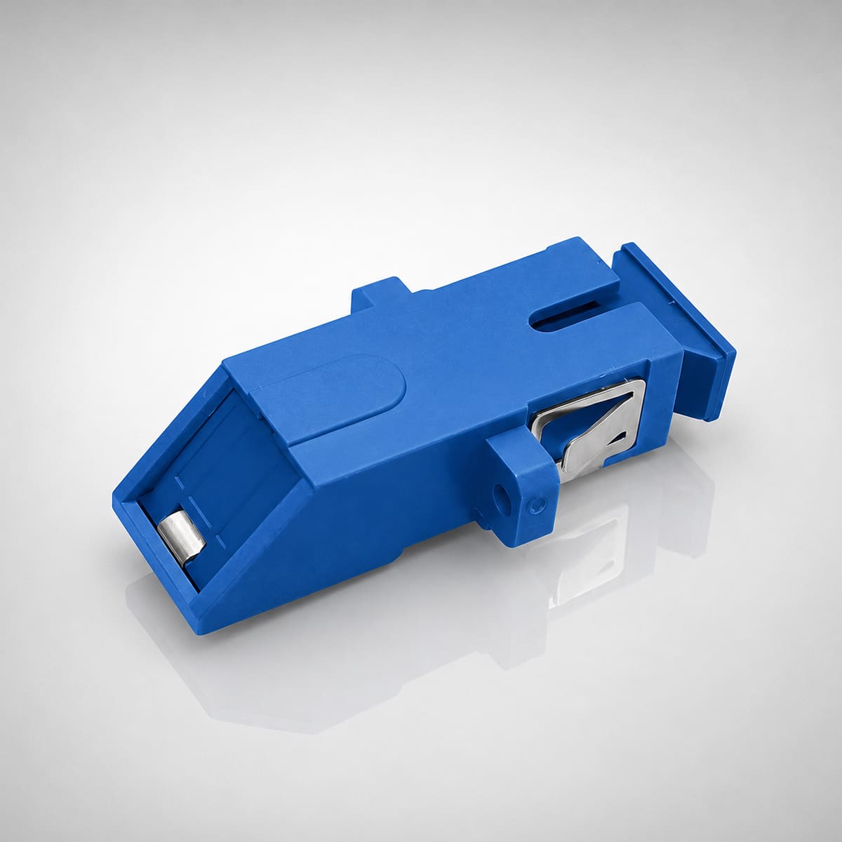SC Inner Shutter Adaptor With Flange blue