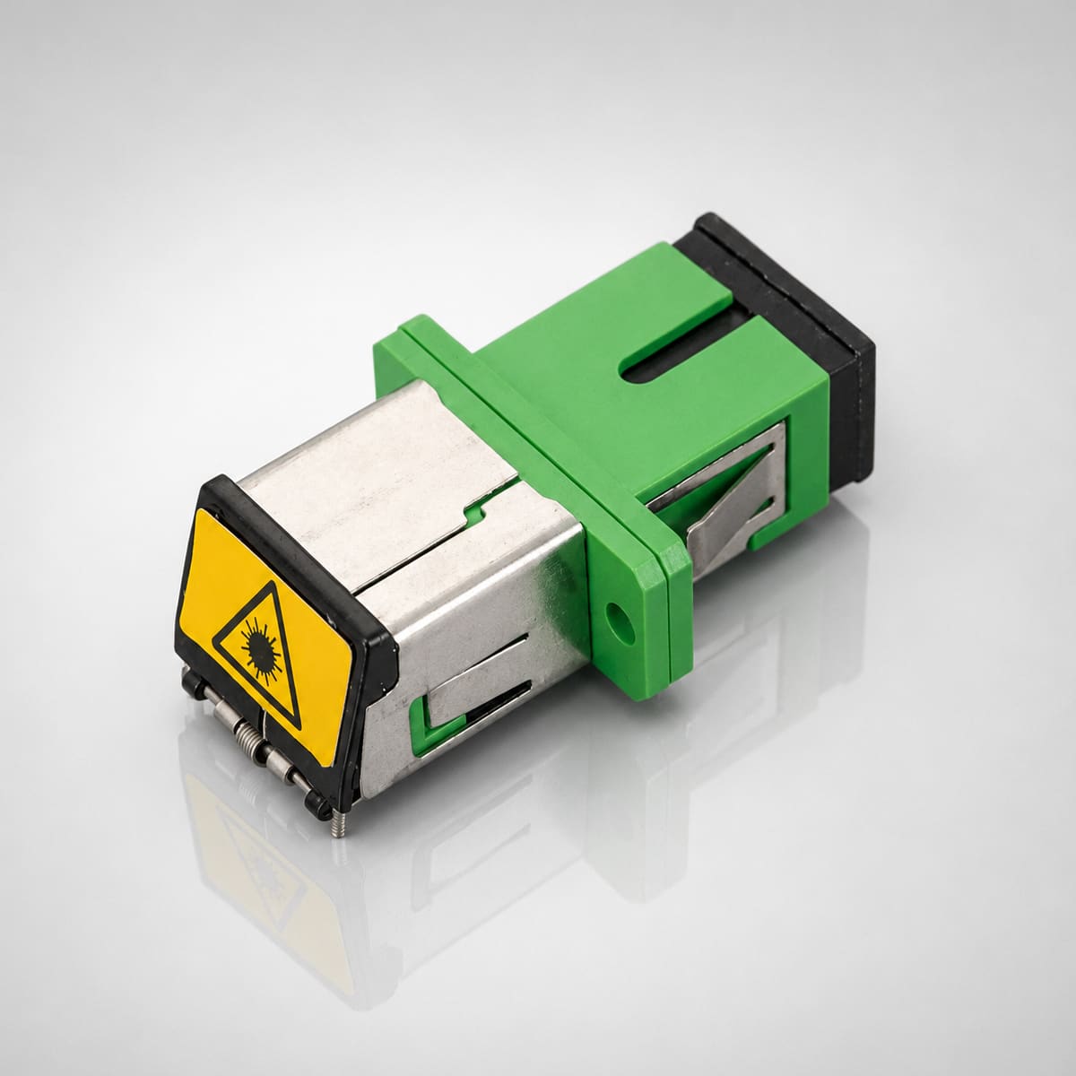 SC SX Metal Avoid Laser Adaptor With Flange green