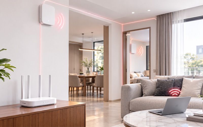 Invisible Fiber Installation Explained: How FTTR Delivers Fiber-Fast WiFi Without Damaging Walls